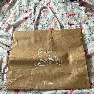 Christian Louboutin shopping bag